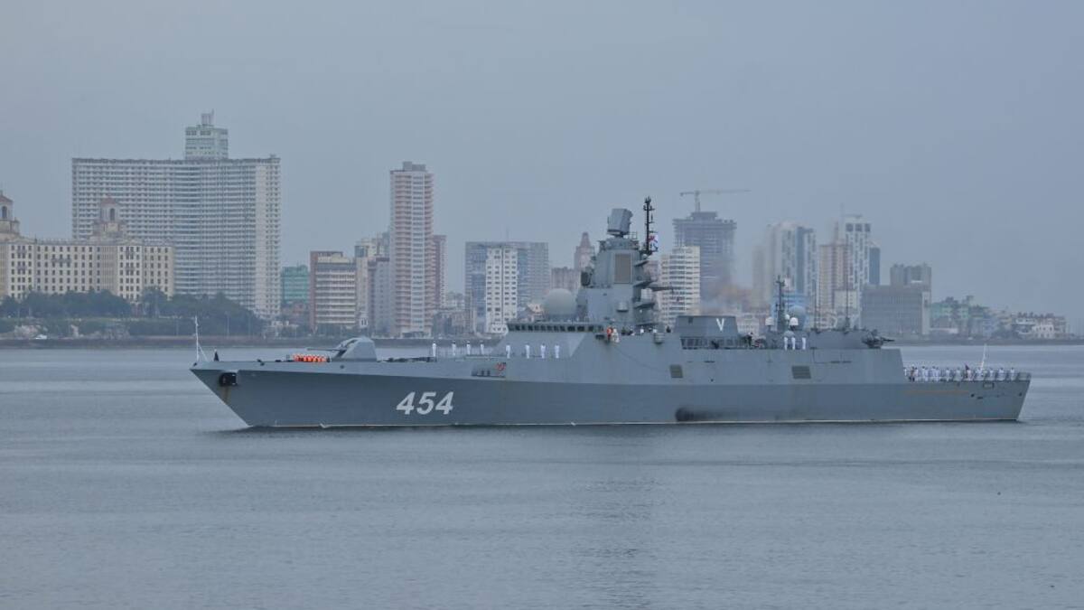 Buques militares de Rusia llegan a Venezuela, aliado firme de Vladímir Putin