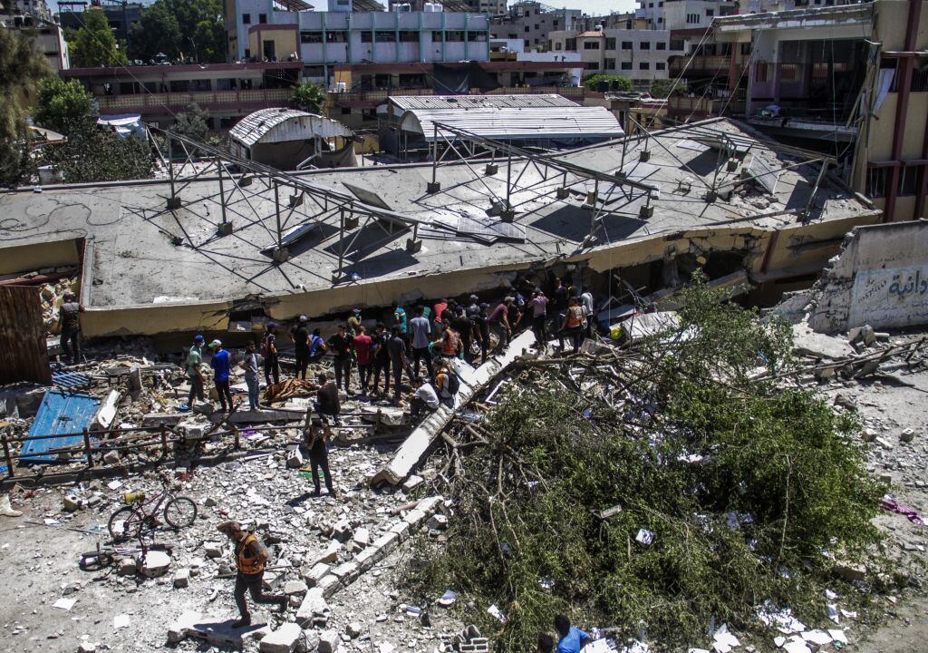 Ataque aéreo israelí. I Foto: Mahmoud Issa/Anadolu via Getty Images.