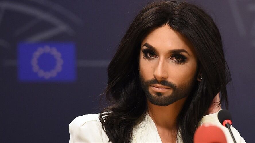 La cantante Conchita Wurst. Foto: Getty Images