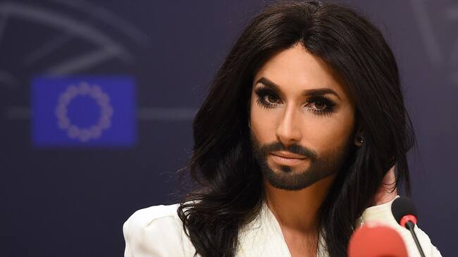 La cantante Conchita Wurst. Foto: Getty Images