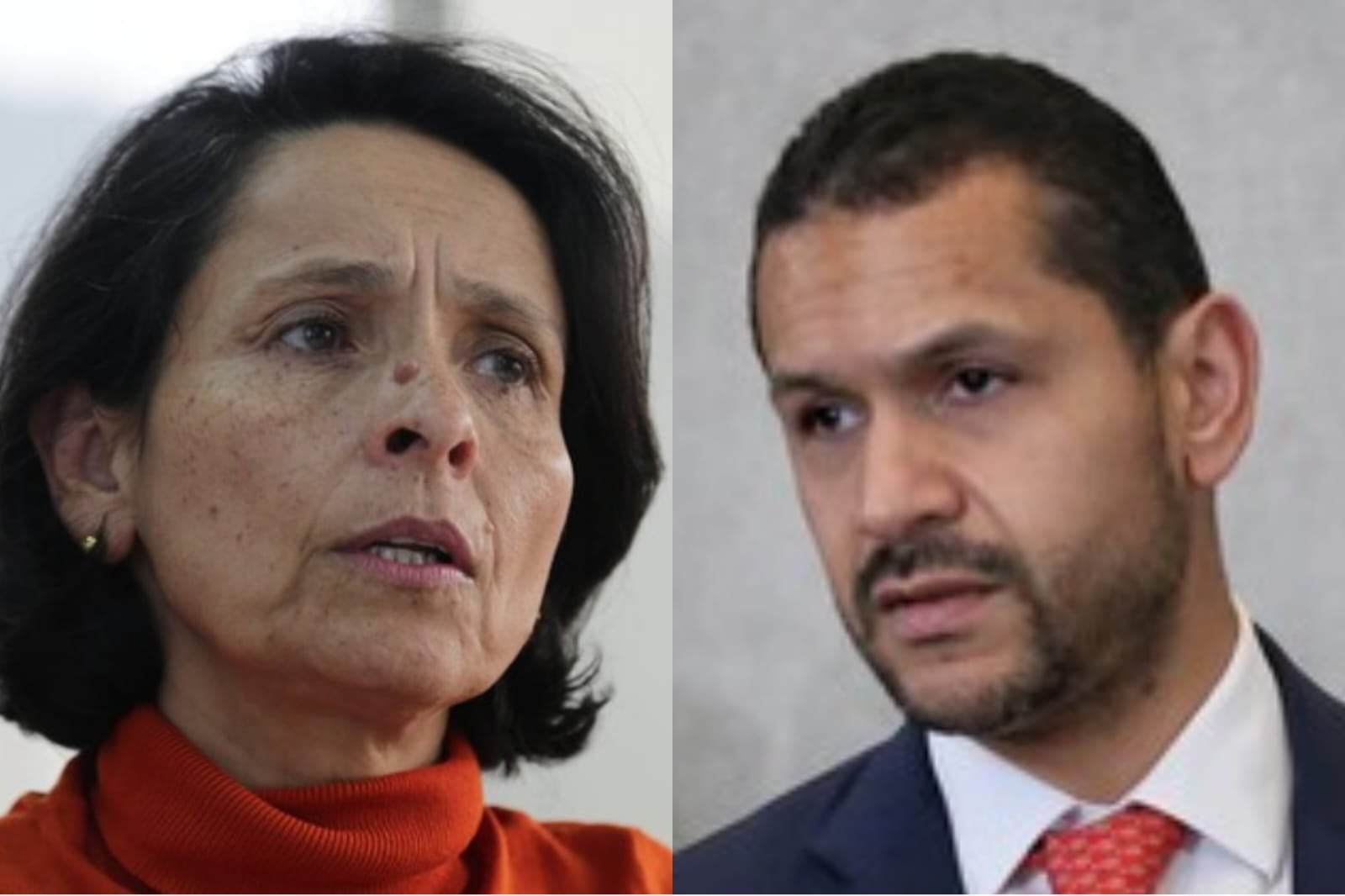 Luz Marina Monzón y Daniel Palacios. Foto: Colprensa