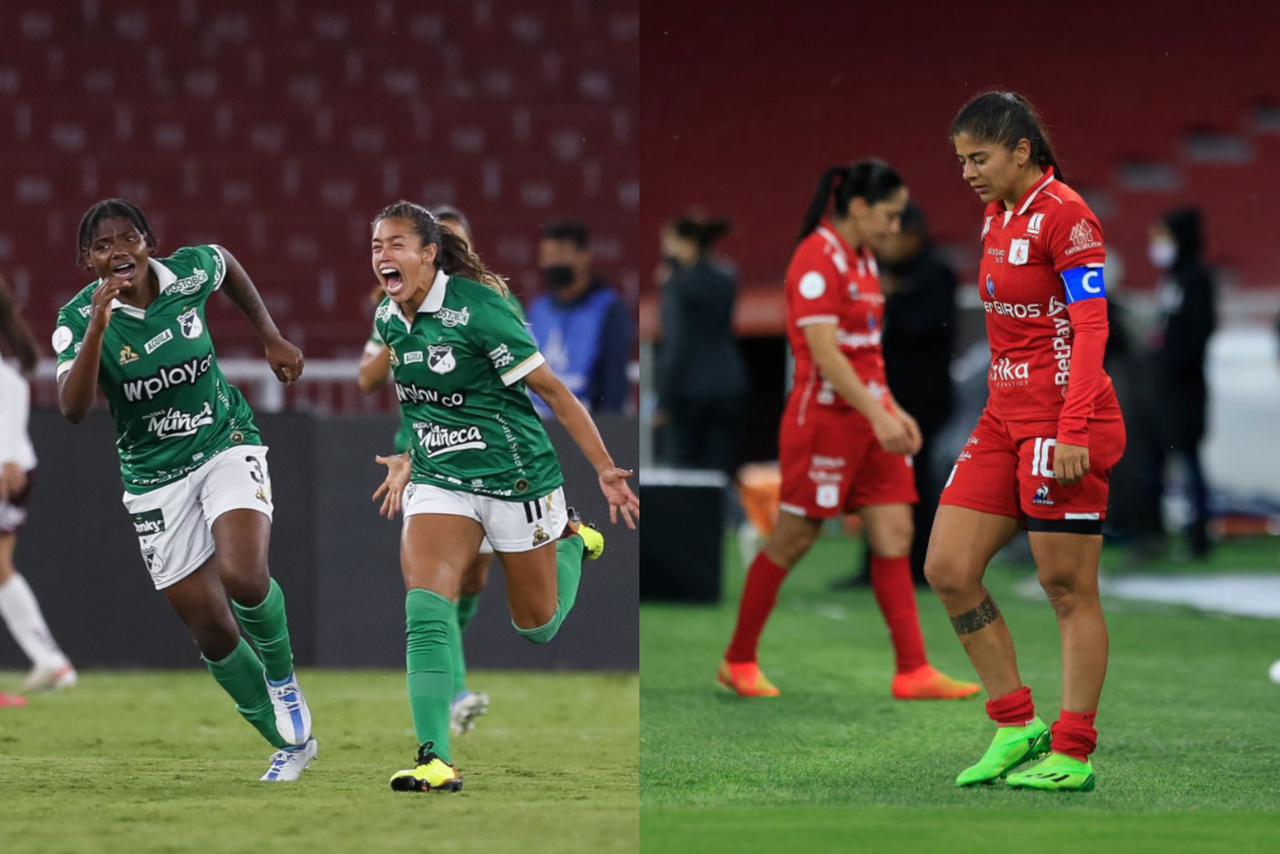 Deportivo Cali y América de Cali Femenino. Foto: Getty Images