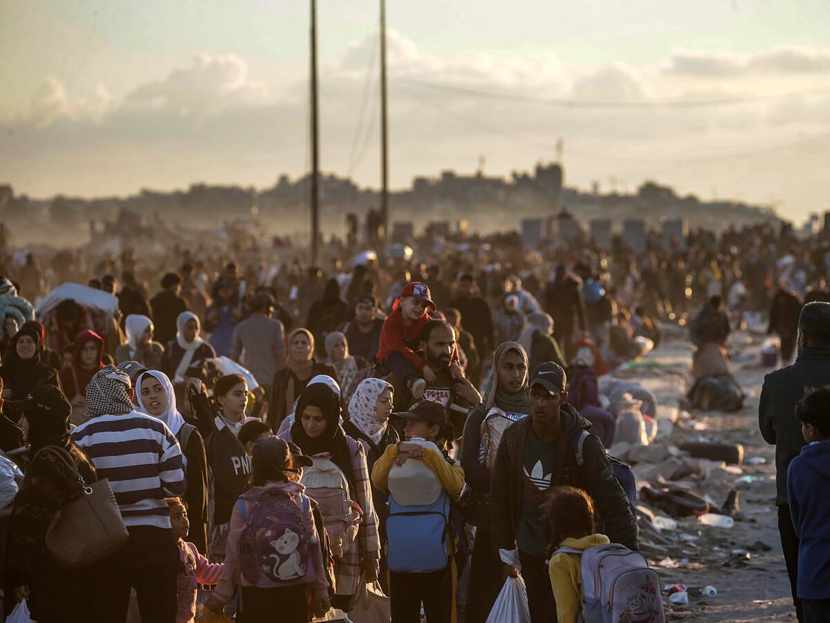 Hamás elevó a 500.000 los desplazados que han regresado al norte de Gaza