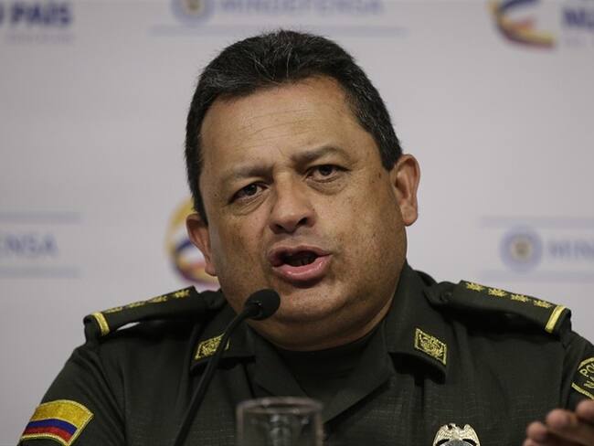 El General de la Policía Nacional de Colombia Jorge Nieto . Foto: Colprensa