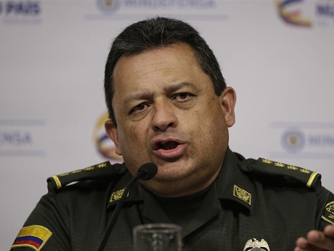 El General de la Policía Nacional de Colombia Jorge Nieto . Foto: Colprensa