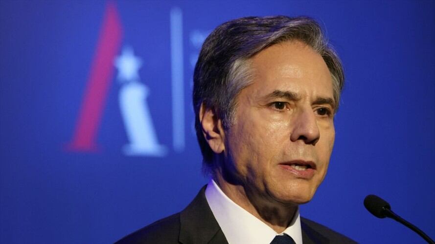 El Secretario de Estado de Estados Unidos, Antony Blinken, dijo que las elecciones de noviembre en Nicaragua han "perdido toda credibilidad". Foto: Kevin Dietsch/Getty Images
