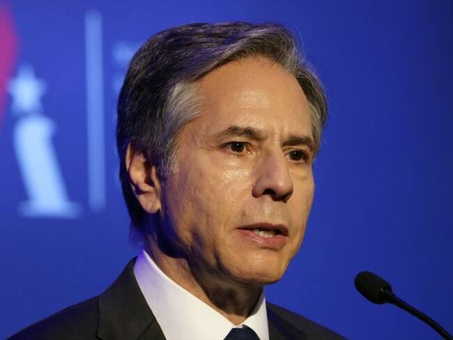El Secretario de Estado de Estados Unidos, Antony Blinken, dijo que las elecciones de noviembre en Nicaragua han "perdido toda credibilidad". Foto: Kevin Dietsch/Getty Images