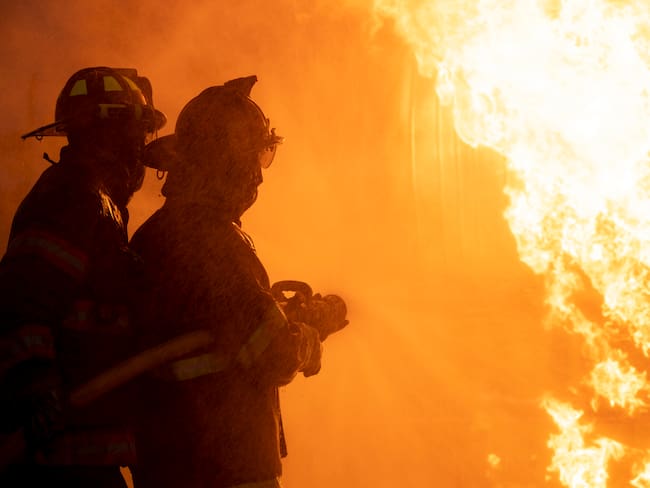 Imagen de referencia de incendio. Foto: Getty Images.