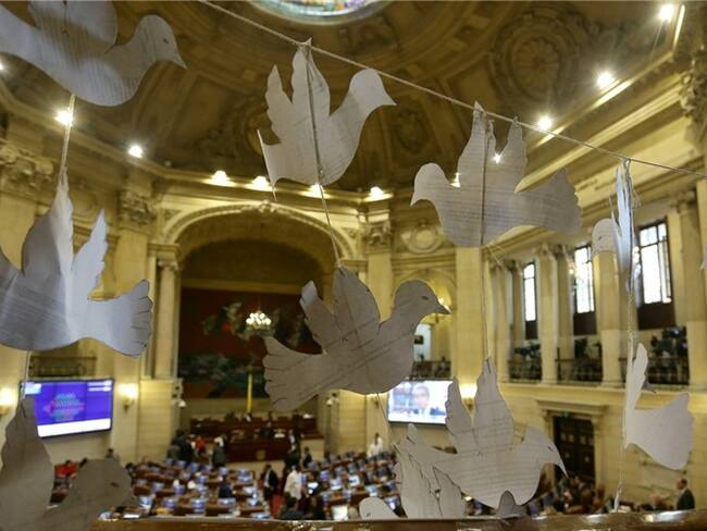 La convocatoria de esa audiencia fue solicitada por la presidenta de la Jurisdicción Especial para la Paz y generó un choque con el Gobierno.. Foto: Colprensa