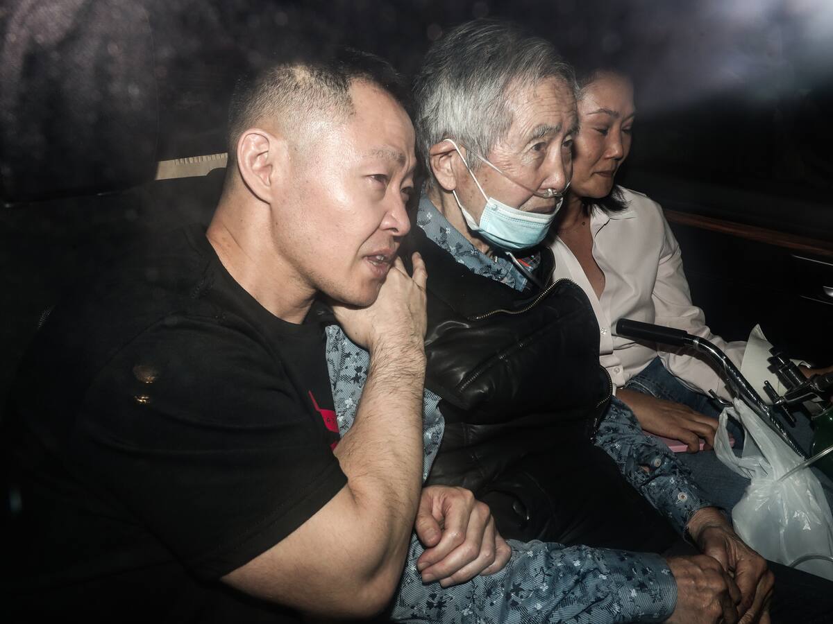 Dejan en libertad a Alberto Fujimori, expresidente de Perú