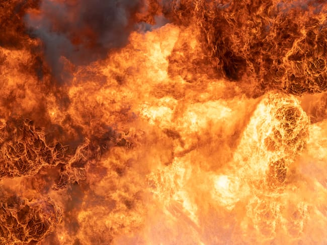 Explosión imagen de referencia. Foto: Getty Images.