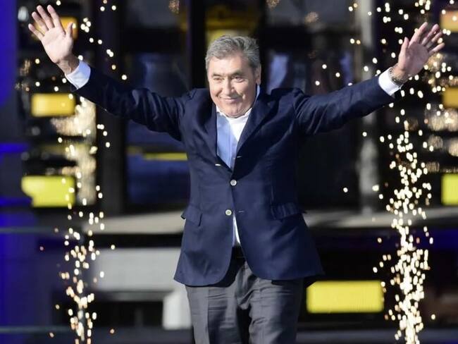 Eddy Merckx, homenajeado en el Tour de Francia 2019 en Bruselas. I Foto: BettiniPhoto2019.