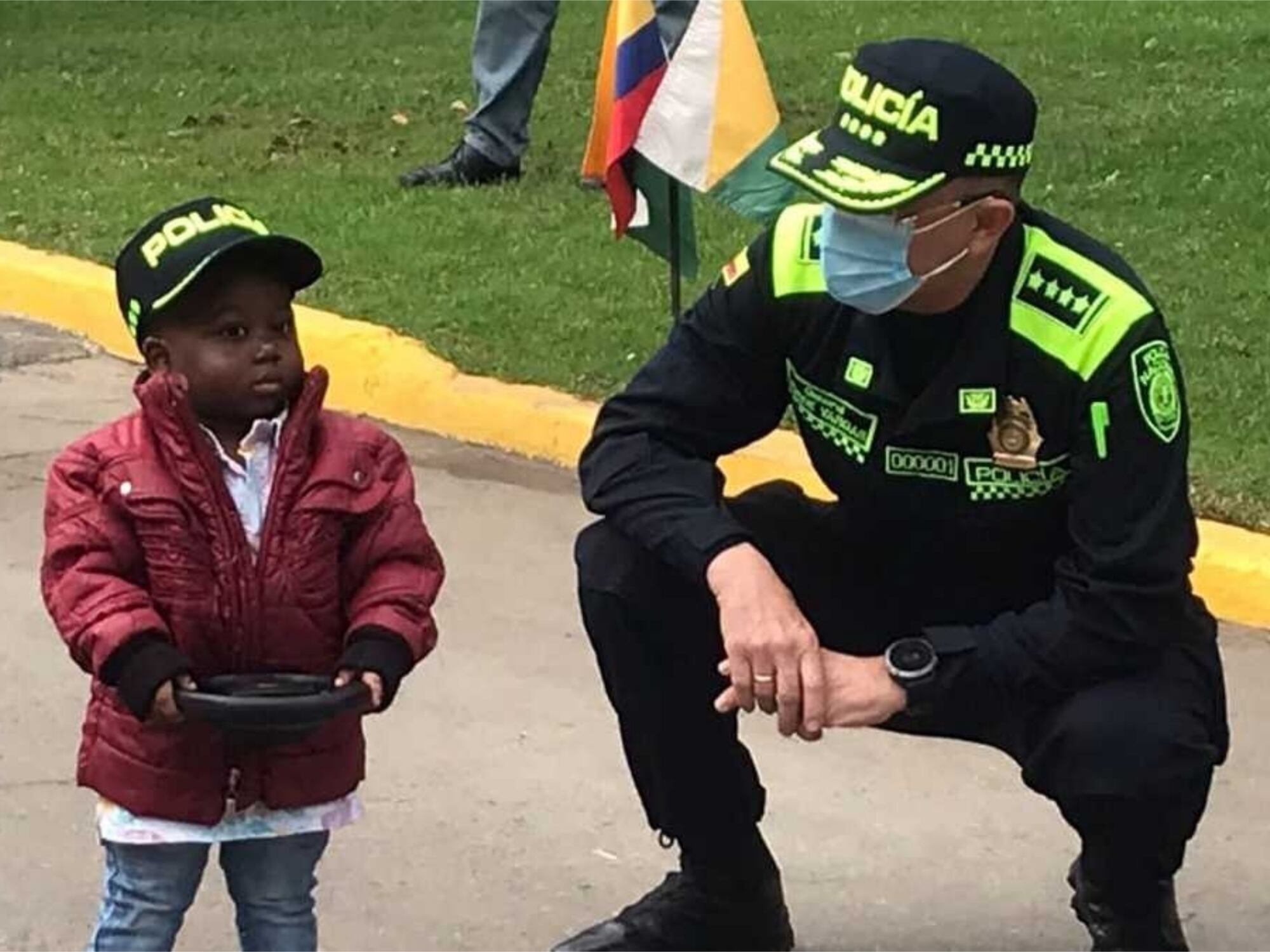 Yanfry en su día en las intalaciones de la Policía Nacional