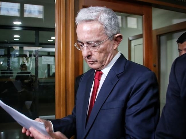Álvaro Uribe. Foto: Colprensa - Camila Díaz