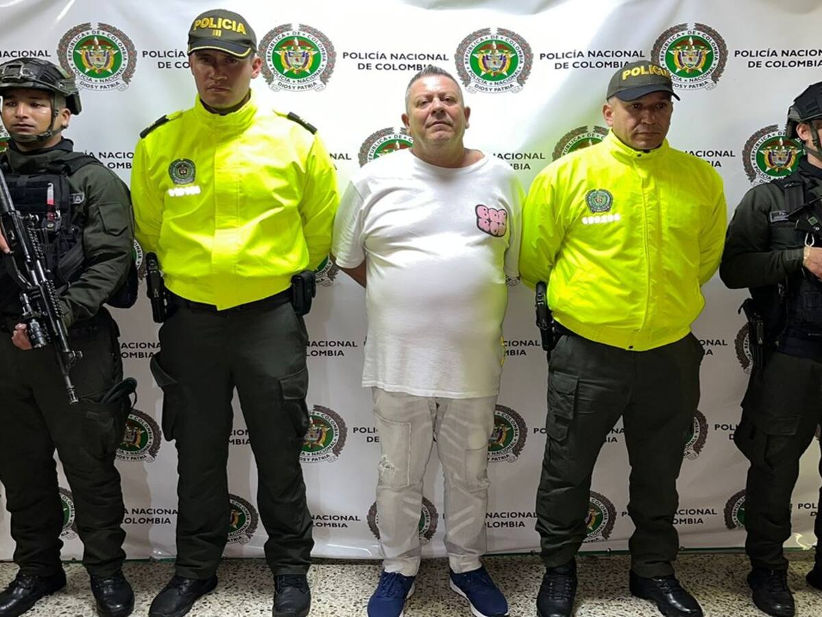 Fue capturado en Medellín alias ‘Ermes’, el nuevo “padrino” de la mafia italiana