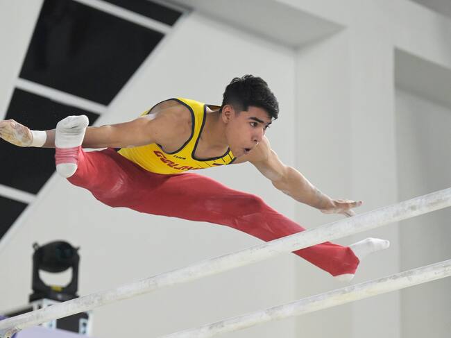 Atleta Ángel Barajas. Foto: Twitter @MinDeporteCol
