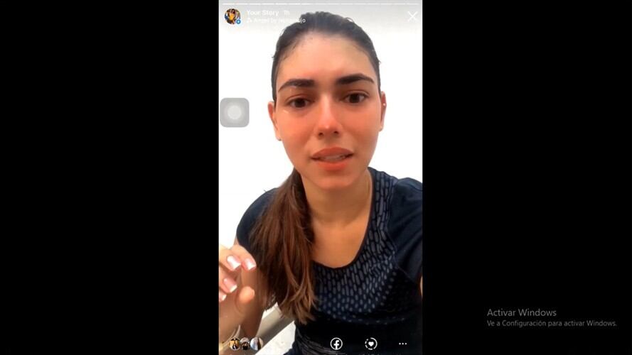 La mujer denunció que acudió a la Policía y no recibió la atención esperada. Foto: Captura de pantalla