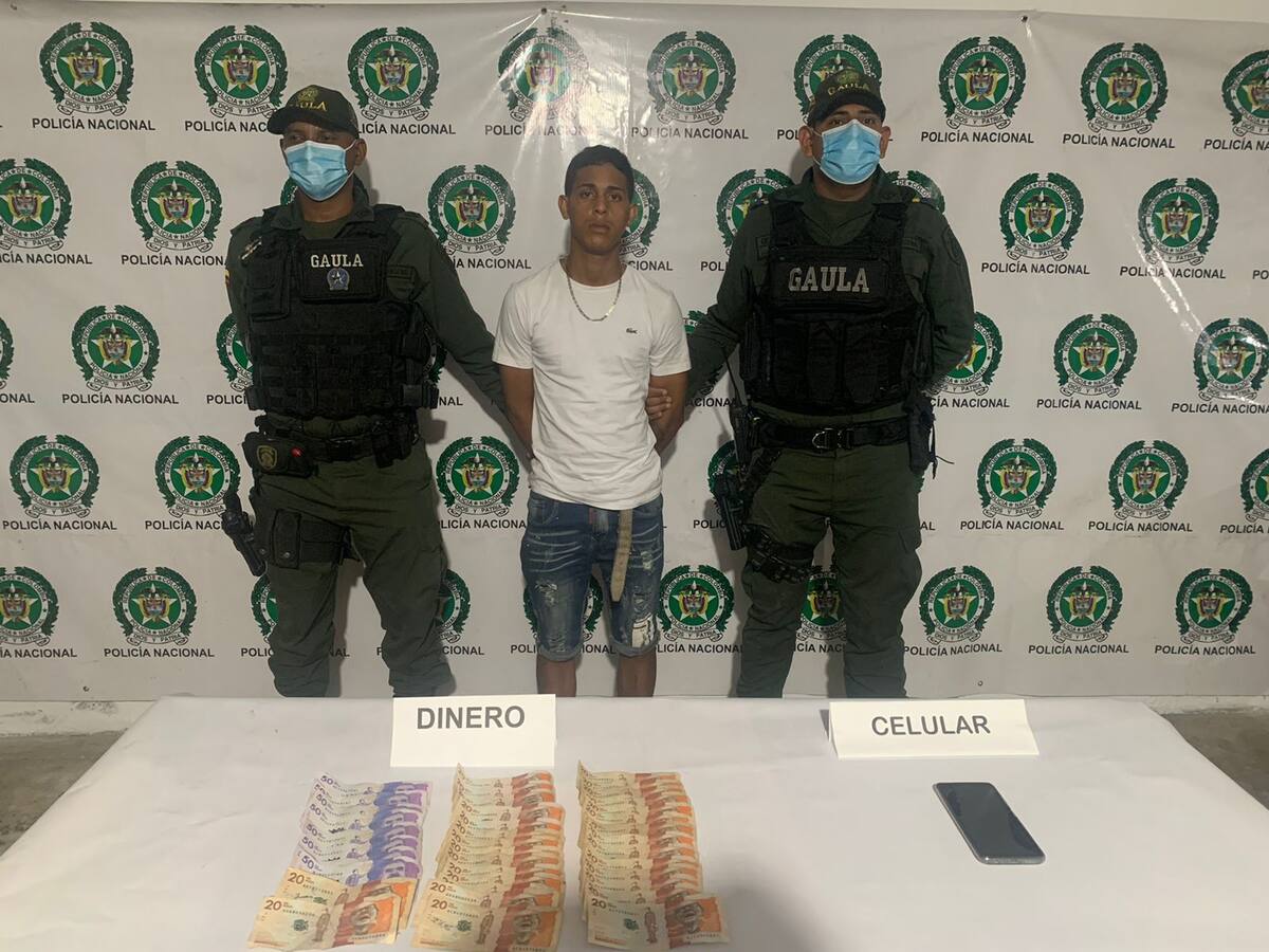 Capturan presunto extorsionista de ‘Los Costeños’ en Barranquilla