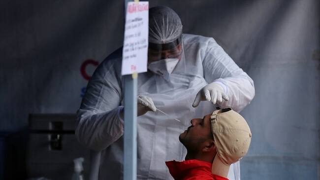 Casos de COVID-19 en Colombia. Foto: Colprensa