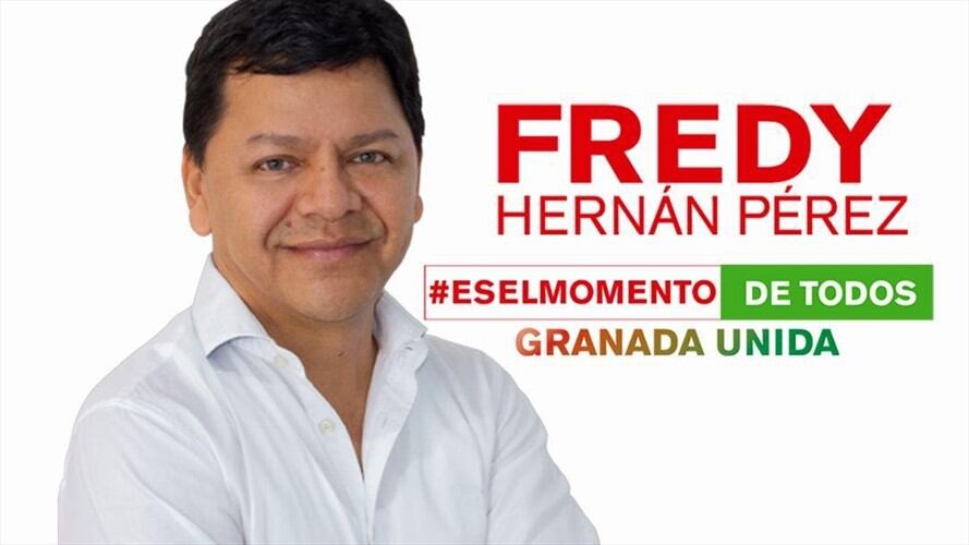 Fredy Hernán Pérez. Foto: Campaña a la Alcaldía