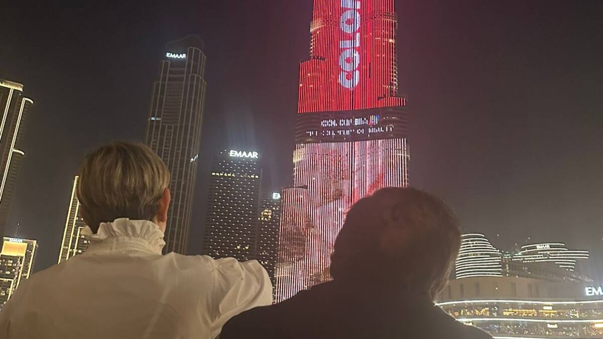 Colombia llega al Burj Khalifa