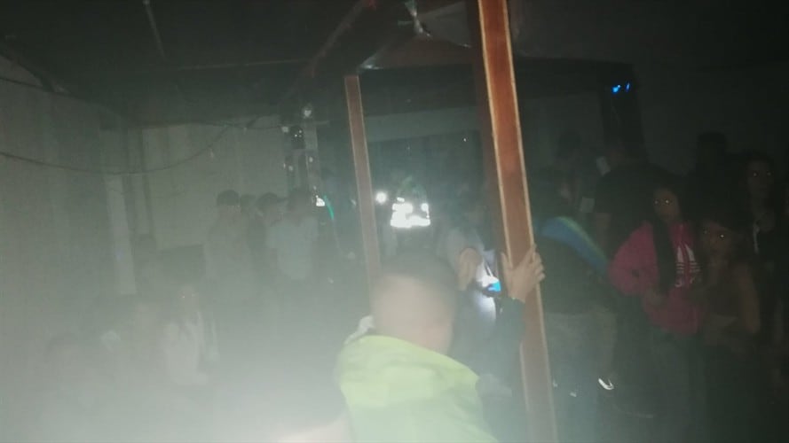 Las autoridades de Manizales se encuentran alarmadas tras el hallazgo de 39 menores en una fiesta clandestina. Foto: Policía Nacional