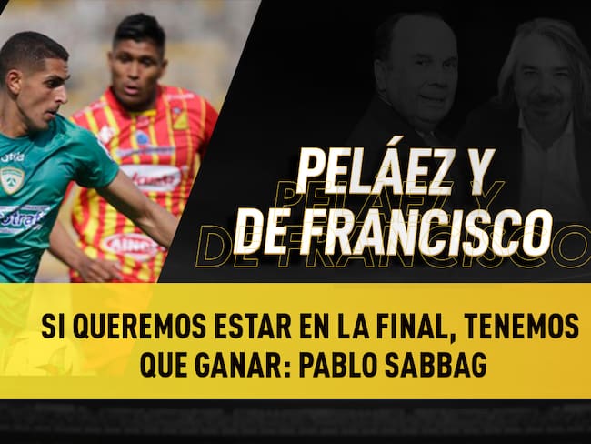 Escuche aquí el audio completo de Peláez y De Francisco de este 13 de junio