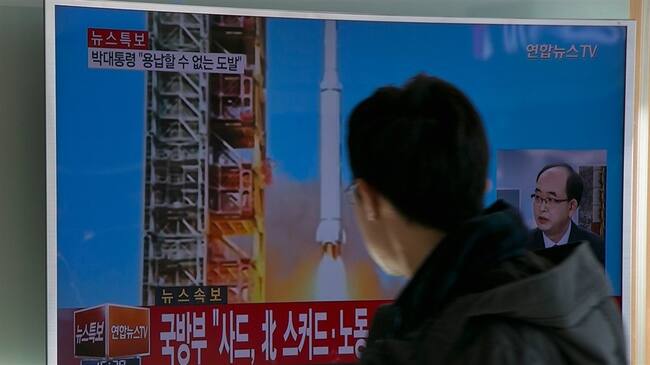 La prueba de este martes fue novedosa porque se realizó para interceptar un misil intercontinental. Foto: Getty Images