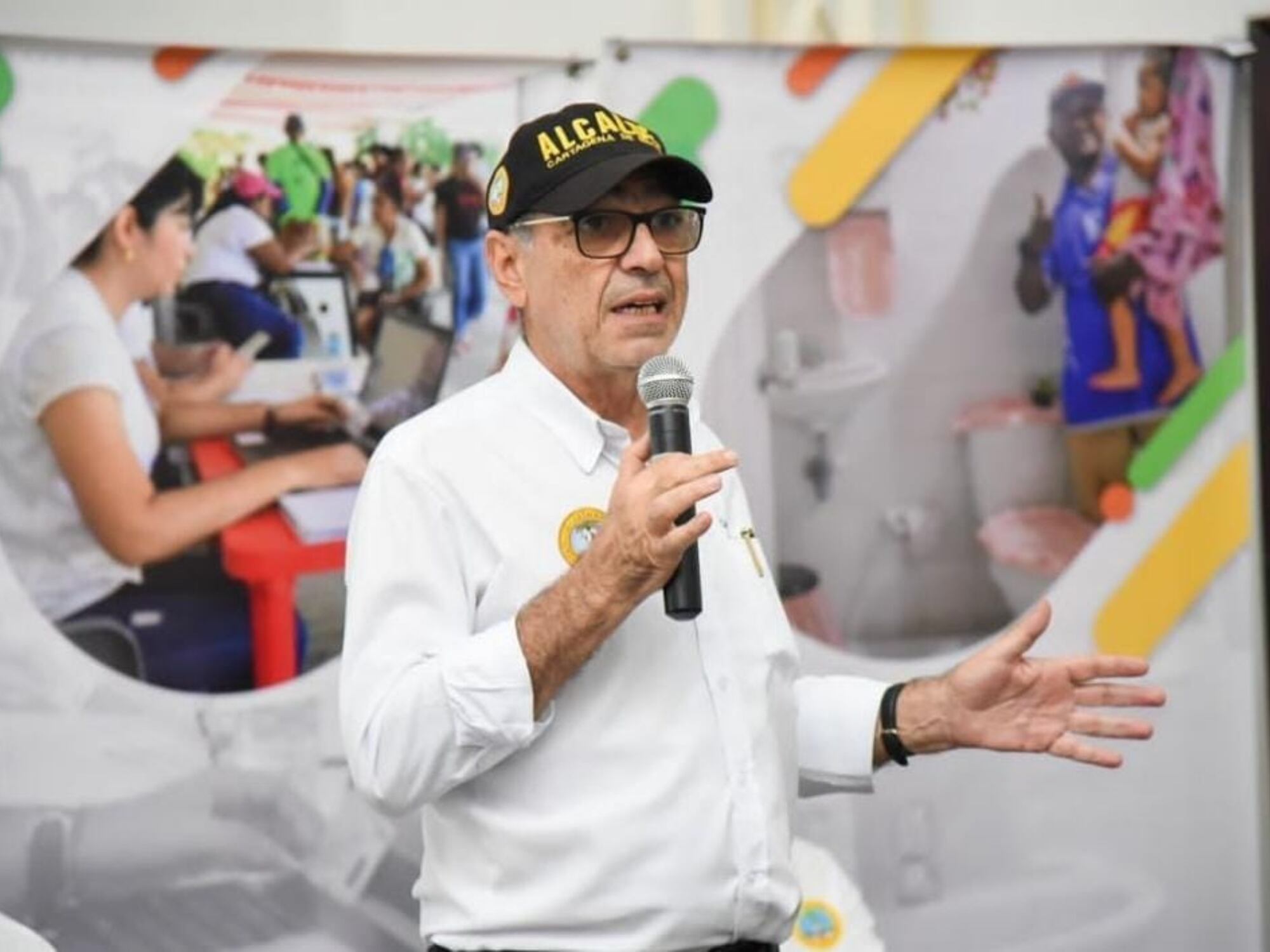 William Dau, alcalde de Cartagena | Crédito: Alcaldía de Cartagena