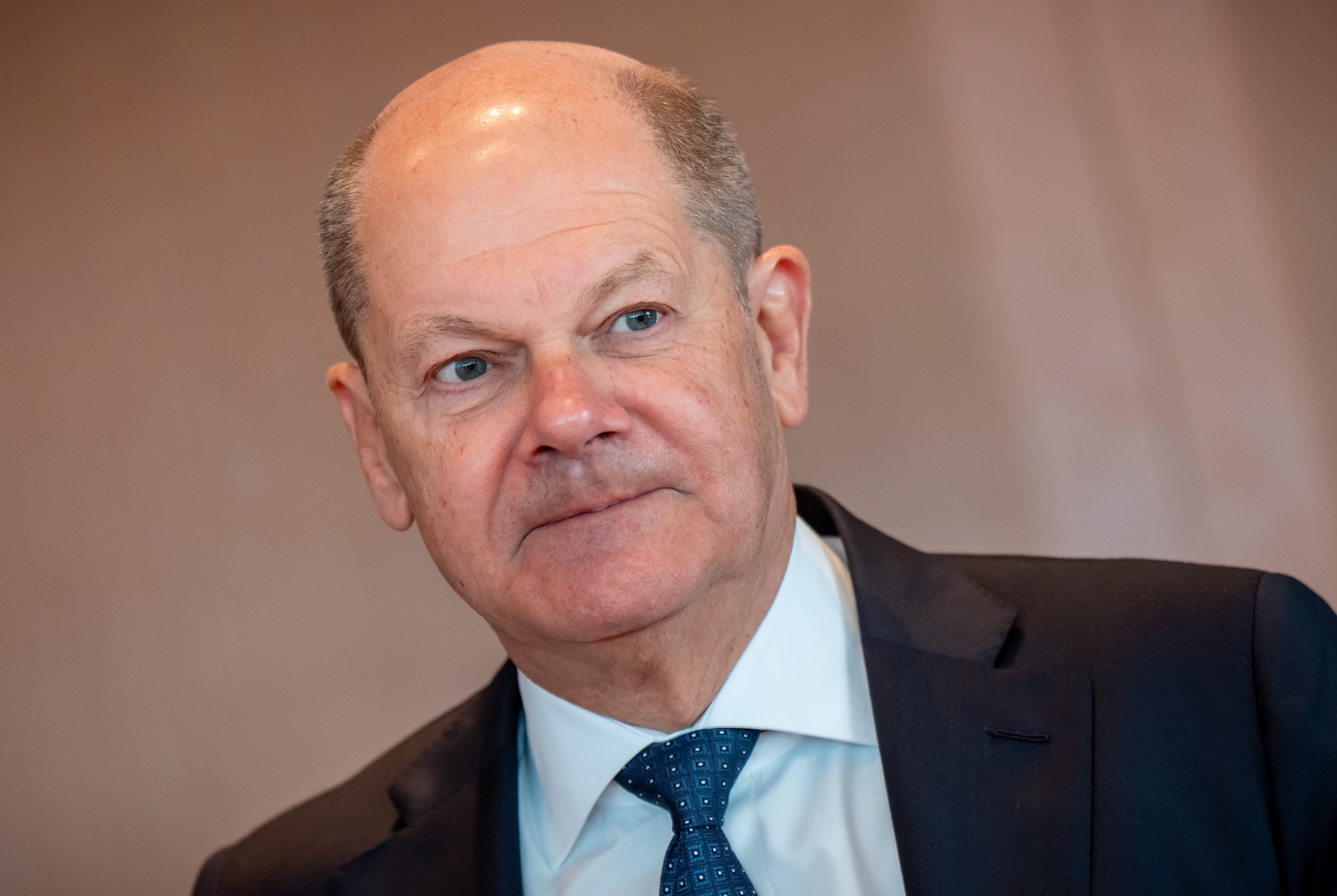 Olaf Scholz, canciller alemán. Foto: Michael Kappeler/picture alliance via Getty Images.