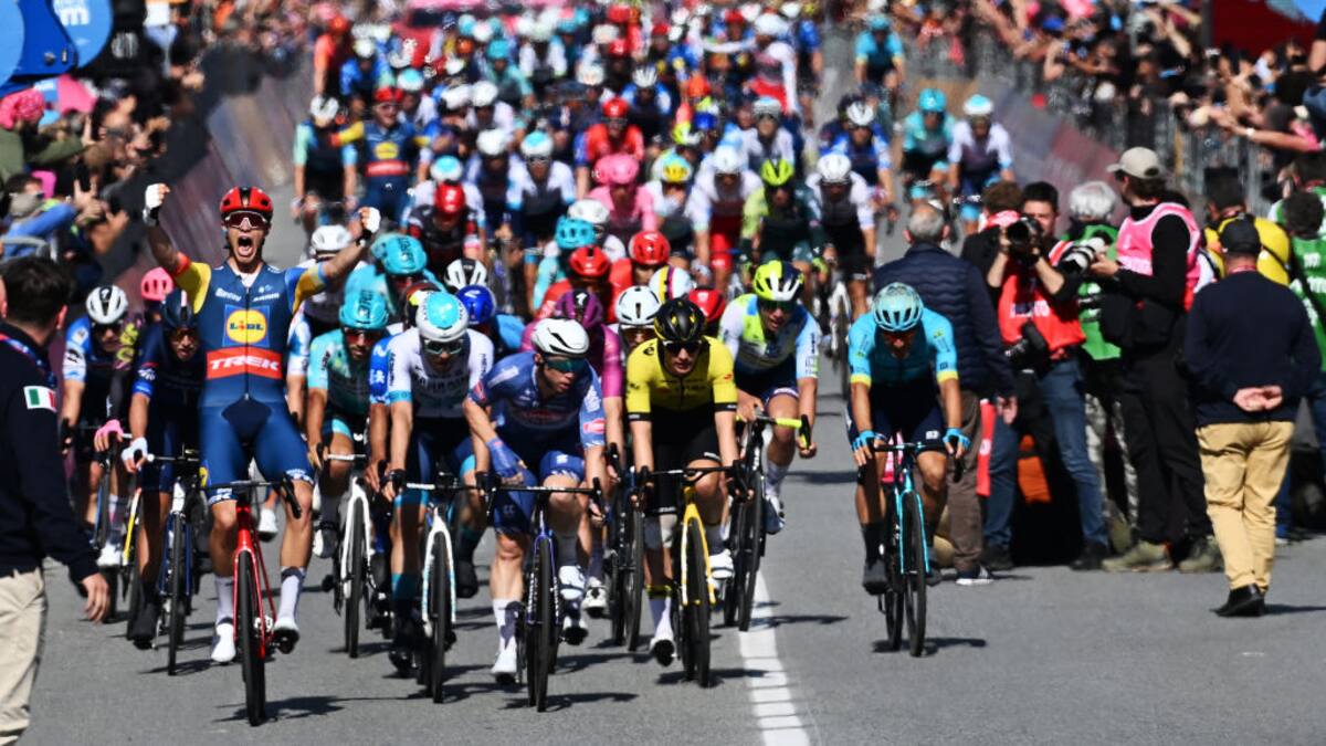 Así quedaron los colombianos en el Giro de Italia tras la etapa 5: varios en el top 10