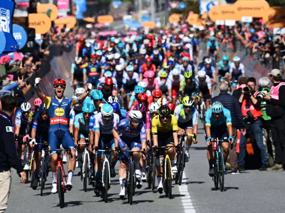 Así quedaron los colombianos en el Giro de Italia tras la etapa 5: varios en el top 10