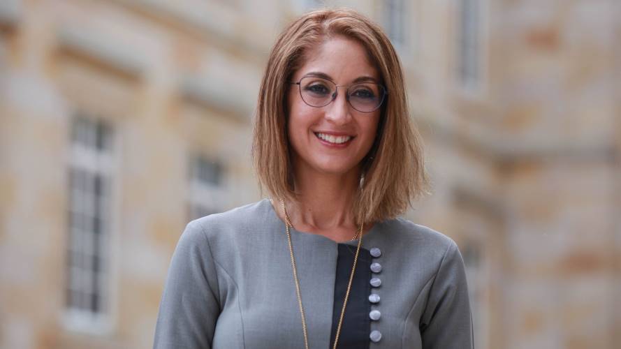 Jennifer Arias, presidenta a la Cámara de Representantes. Créditos: Colprensa