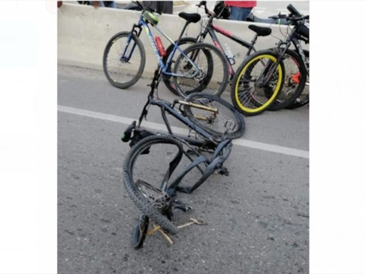 Dos accidentes aislados dejan un ciclista muerto y otro herido en vías de Cartagena