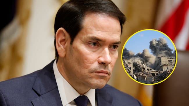 Marco Rubio advierte que planes de anexión de Israel en Cisjordania “amenazan” el acuerdo en Gaza. Foto: AFP.