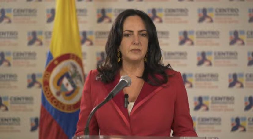 María Fernand Cabal. Foto: Captura de pantalla video Centro Democrático