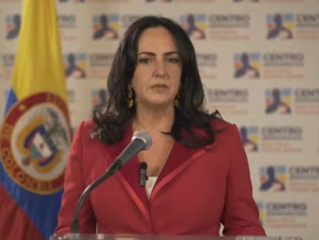 María Fernand Cabal. Foto: Captura de pantalla video Centro Democrático