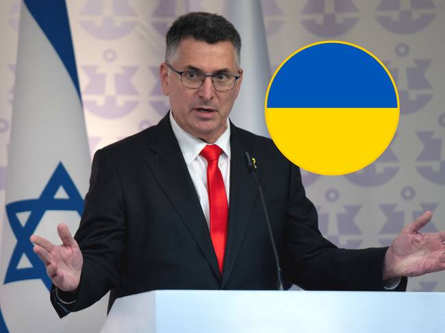 Ucrania e Israel acuerdan trabajar juntos para hacer frente a la “amenaza” iraní. Foto: EFE. Gideon Saar- Ministro de Exteriores de Israel