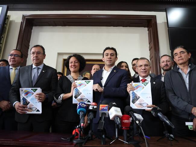 Presentación de la reforma. Foto Registraduría