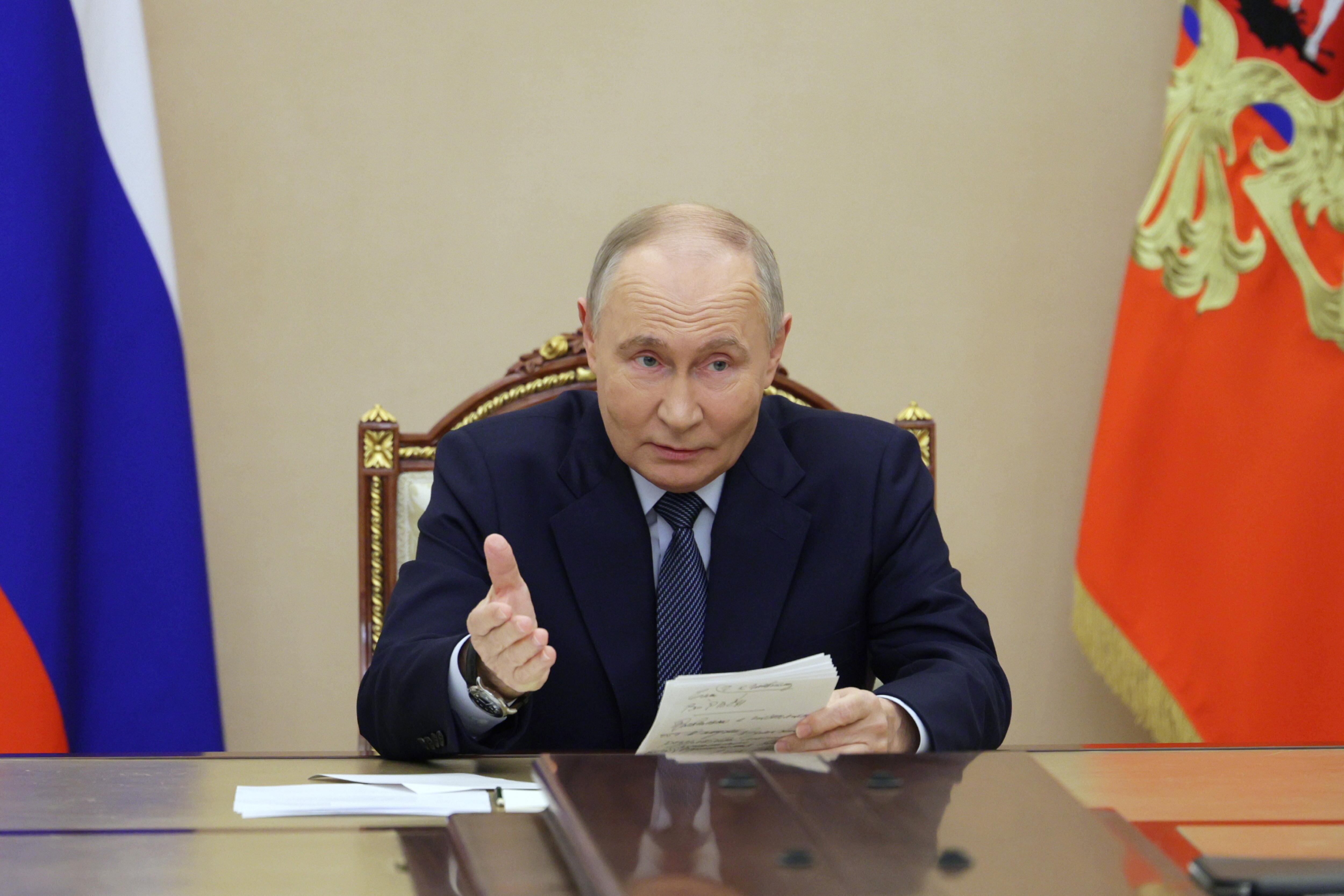 Vladimir Putin -FOTO: EFE/EPA/GAVRIIL GRIGOROV/SPUTNIK/KREMLIN POOL MANDATORY CREDIT