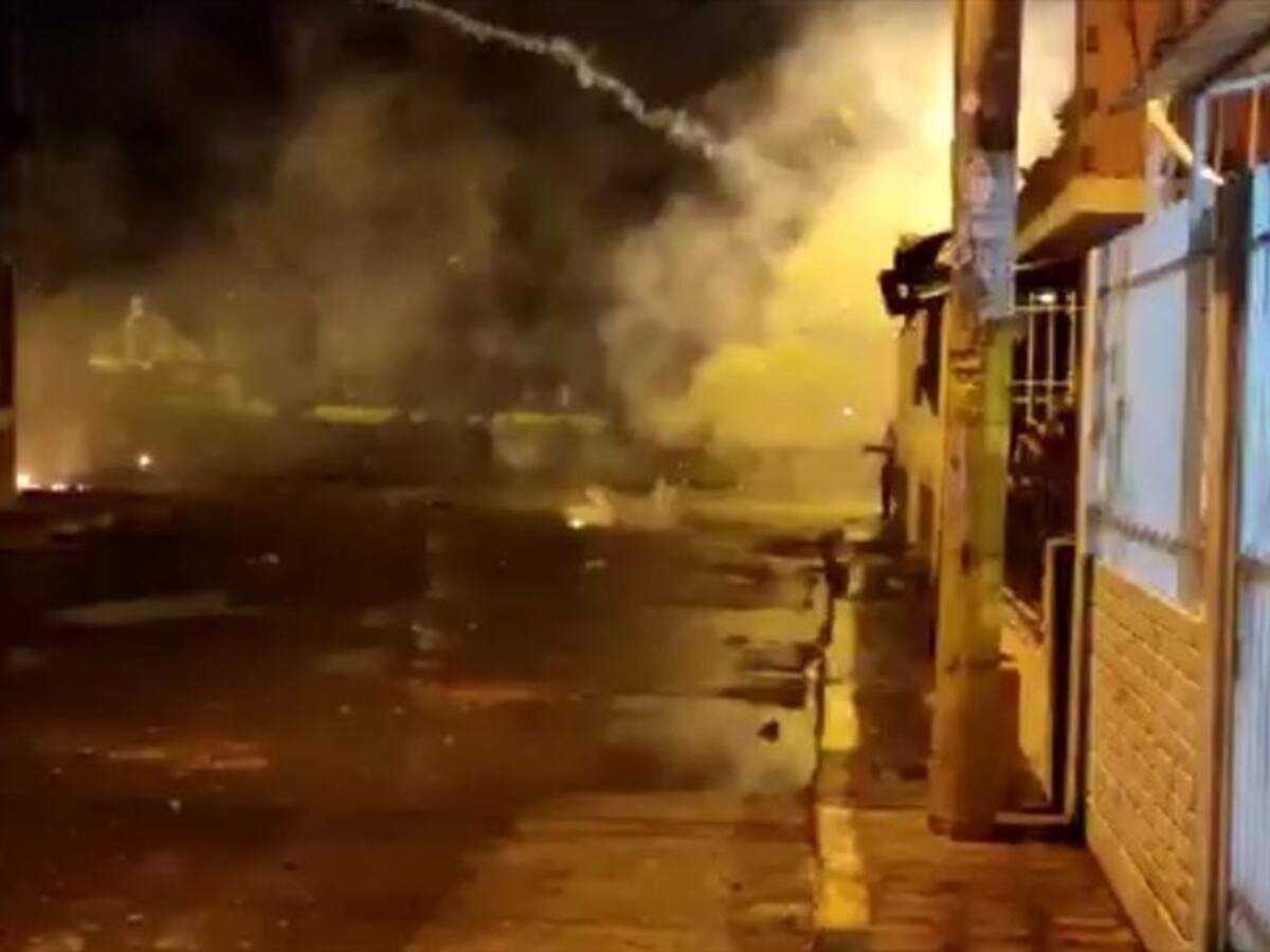 Un muerto y seis heridos dejan enfrentamientos en el oriente de Cali
