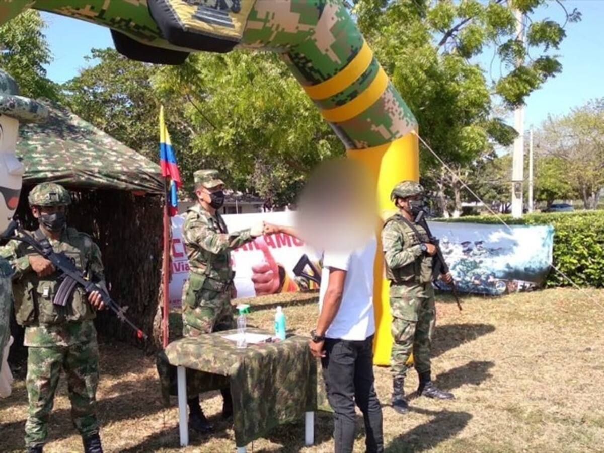 Presunto integrante del ELN se desmovilizó ante el Ejército Nacional en el sur de Bolívar