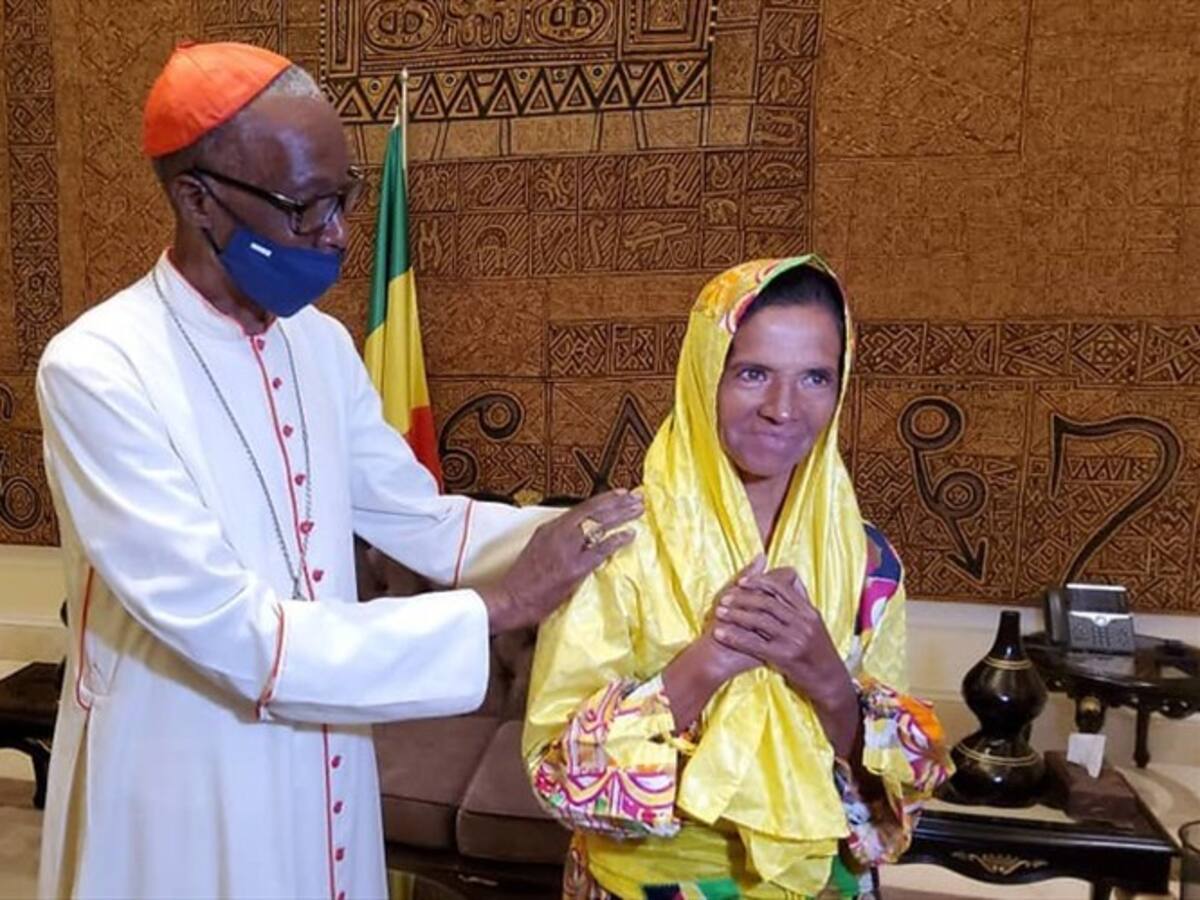 Gloria Narváez agradeció al papa Francisco y a Iván Duque por su liberación