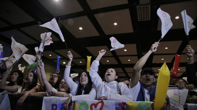 Unión entre UP y Colombia Humana. Foto: Colprensa