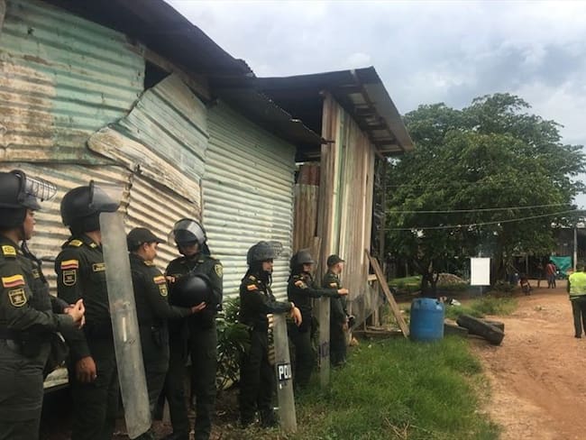 Microtráfico en San José del Guaviare. Foto: Policía Nacional