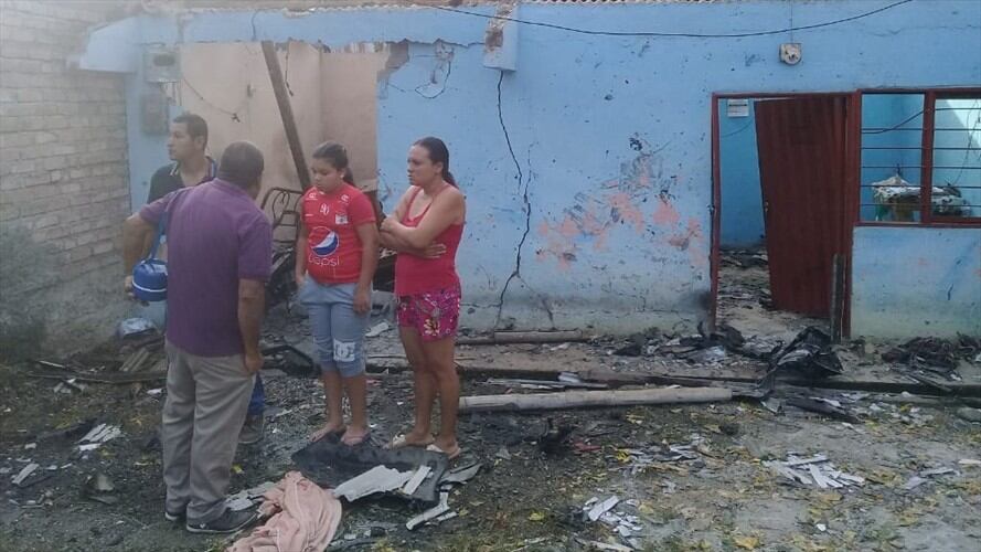 Fiscalía revela más detalles del caso del vehículo que explotó en el sur del Cauca. Foto: Bomberos Rosas