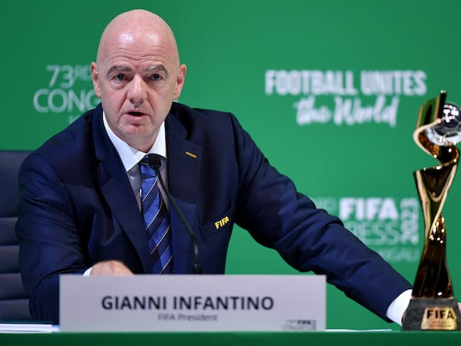 Gianni Infantino. (Photo by Tom Dulat - FIFA/FIFA via Getty Images)