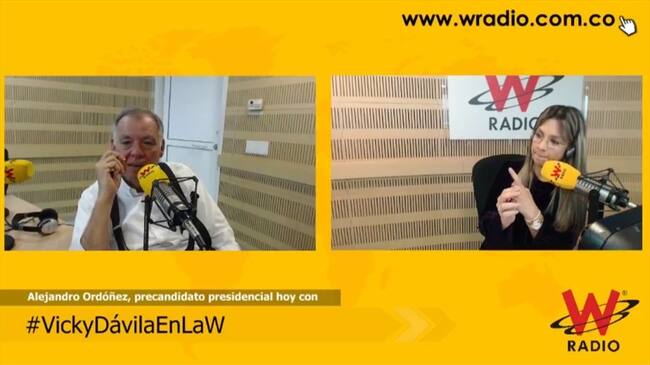 Alejandro Ordóñez. Foto: W Radio