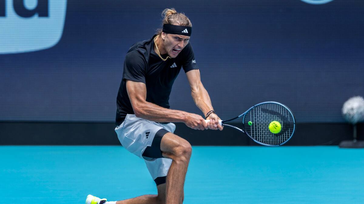 Miami Open: Zverev avanzó y espera por Alcaraz en semifinales
