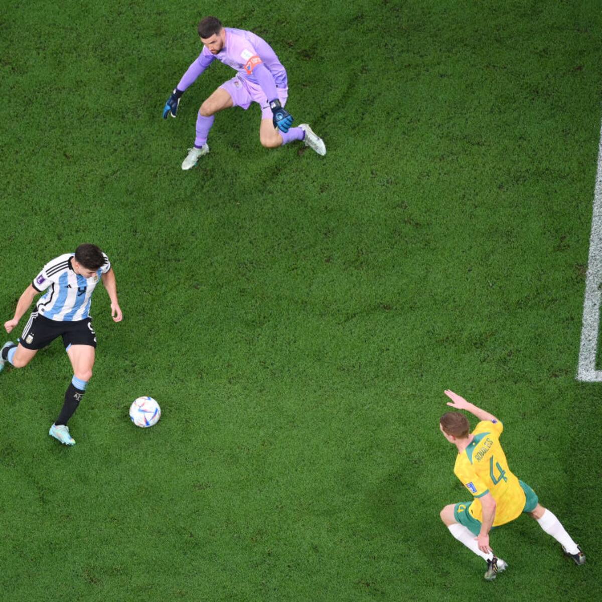 ¡Error fatal del arquero! Así logró Argentina marcar su segundo gol contra Australia